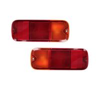 HONGYISM Rear Bumper Light Housing For Suzuki For Jimny 2006 2007-2016 35670-81A11 /35650-8 Reflector Turn Signal Lamp Cover Tail Lamp Shell Rear Tail Light(Left And Right)
