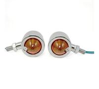 HONGYISM Waterproof Fog Headlights For VT VTX Shadow Motorcycle Headlight Spot Fog Light Auxiliary Lamp Turn Signal Bracket Holder(Only turn signal)