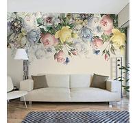 HongYouQi 3D Modern Mural Decorating Bedroom Colorful Flowers Foliage Landscape Creative Living Room Sofa Tv Wallpaper-430cm×300cm