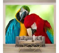 HongYouQi 3D Mural Home Wall Decoration Animal Parrot Landscape Sofa Tv Wallpaper Art Background Wall-150cm×105cm
