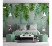 HongYouQi 3D Mural Home Wall Decoration Green Foliage Landscape Sofa Tv Wallpaper Art Background Wall-150cm×105cm
