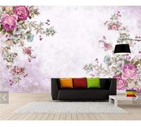 HongYouQi Flowers Leaves 3D Modern Wallpaper Decoration Bedroom Textured Home Living Room Tv Background-150Cm×105Cm