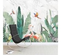 HongYouQi Green Plant Leaves Animal 3D Home Wallpaper Sofa Tv Bedroom Living Room Background-350Cm×256Cm