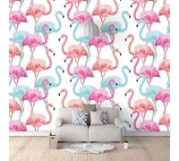 HongYouQi Red Animal 3D Mural Art Decoration Bedroom Living Room Modern Tv Background-250Cm×170Cm