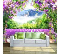 HongYouQi Trees Flowers 3D Home Wallpaper Sofa Tv Bedroom Living Room Background-250Cm×170Cm