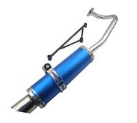 hongyu Blue Exhaust System Muffler for GY6 50cc Scooters 139QMA 139QMB 4 Stroke Engine
