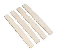 Honhoha Acoustic Guitar Bridge Saddle Replacement - Unbleached Acoustic Guitar Bridge Saddles | Slotted Bone Saddle Acoustic Guitar Bridge Pins Replacement Parts