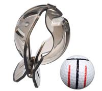 Honhoha Alignment For Golf - Golf Ball Alignment Tool For Straight Marking | Golf Triple Clip Easy To Draw Straight And Neat Lines The Golf Balls