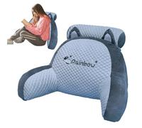 Honhoha Bed Reading Pillow, Reading Pillows for Bed Back Support, Backrest with Arms, Back Support Pillow, Ultra-Comfy Back Support, Ergonomic Pillow Reading, Gaming, Watching TV