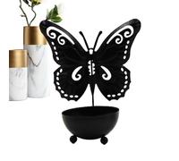 Honhoha Candle Display Holder,Romantic and Atmospheric Candle Stand with Butterfly Design - Banquet Decorations for Living Room, Study Room, Dining Room, Cafe, Bedroom