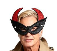 Honhoha Halloween Masquerade Masque for Adults Half Face Dress Up Props
