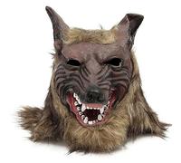 Honhoha Realistic Wolf Head - Headgear Scary Decor | Wolf Claws and Halloween Face, Animal Simulation Wolf Head Headgear, Halloween Costumes Accessories for Carnival