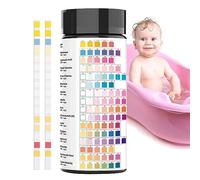Honhoha Test Strips - 1 Aquarium Test Strips | 100 Strips Well Water Test Kit, Aquarium Lead Testing Kit Easy Testing For Hardness, Iron