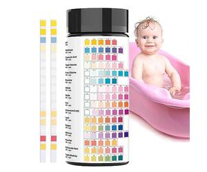 Honhoha Test Strips - 1 Aquarium Test Strips | 100 Strips Well Water Test Kit, Aquarium Lead Testing Kit Easy Testing For Hardness, Iron