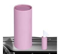 Honhoha Tissue Box for Car - Refillable Tissue Box with 40 Tissues,Portable Tissue Holder, Tissue Dispenser for Car, Bathroom, Toilet