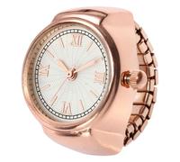 Honhoha Watch Ring Stylish Small Portable Creative Ring Watch
