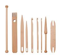 Honhoha Weaving Loomss Tool | /Set Wood Weaving Kit - Weaving Kit Accessories for Knitting Crafts, Wood Knitting Loomss Set for Adults and Kids