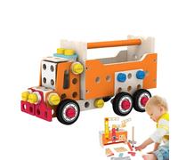 Honhoha Wooden Screw Toy | Toddler Fine Motor Skills Playset | Wooden Building Blocks for Toddler Stem Toys,for Ages 3 and up Games Activity Boys Girls Travel Party Christmas Birthday