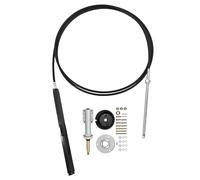 HonHuCo SS14117 17Ft Rack Steering System Cable Kit Compatible with Seastar SB39526P SB39544P Bezel Kit for Back Mount Steering System SH5210P SH5230P Helm Units Fits for SSC13417 SS15117