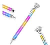 Honiha Stylus Pen, Big Diamond Multi-Tips Stylus Pens for Touch Screens Capacitive Stylus Universal Stylist Pen for for iPad iPhone and All Other Tablets & Cell Phones, Rainbow
