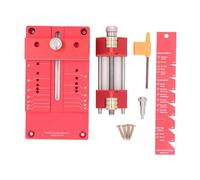 Honing Guide System, Chisel Sharpening Kit, 15 to 45 Degree Sharpening Angle Fixture with Locking Pin Alignment, Aluminum Alloy Brass Stainless Steel Sharpening Holder for Woodwork