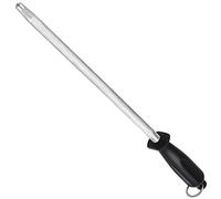 Honing Steel Knife Sharpening Rod 30.5 cm, Premium Carbon Steel Knife Sharpener Stick, Easy to Use Honer for Knives and Rod Sharpeners - Daily Maintenance