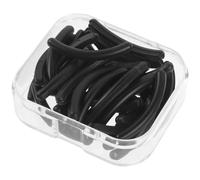 HONITANO 1 Box Eyelash Curler Replacement Pads with Silicone Cushions Black Refill Strips in Portable Box Soft Eyelash Curler Cushions for Gentle Curling and Natural Look