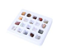 HONITANO 1 Box Mineral Specimens Natural Rough Stones Science Teaching Aid Educational Rock Collection Kit for Boys and Birthday Gift Stem