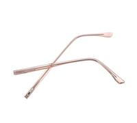 HONITANO 1 Pair Eyeglass Temple Repair: Spring Eyeglass Arm Replacement Parts - Glasses Frame Legs - Easy to Install Spare Accessories for Sunglasses Rose Gold