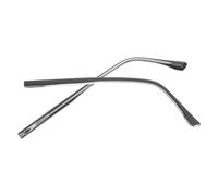 HONITANO 1 Pair Eyeglass Temple Repair: Spring Eyeglass Arm Replacement Parts - Glasses Frame Legs - Easy to Install Spare Accessories for Sunglasses Black