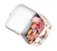 HONITANO 1 Set Pink Afternoon Tea Set Pretend Play Dessert Tea Party Accessories for Lightweight Safe Boosts Imagination Social Skills