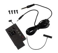HONITANO 1 Set Violin Equalizer Preamp Pickup Eq Lightweight Portable Accessory for DIY Electric Violin with Plug Hole Output Cable for Beginners and Stage Use