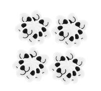 HONITANO 100pcs Doll Safety Nose and Animal Mouth for Crochet Plush Doll Diy Making, 18x28mm Oval Flat Base, Stuffed Animal Accessories Suitable for Amigurumi and Handmade Toys