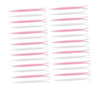 HONITANO 100pcs Double Eyelid y Fork Makeup Fork Eyelid Sticker Applicator Cosmetic Tool for Women Random Color Suitable for Application