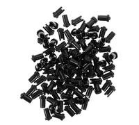 HONITANO 100Pcs Eyelash Glue Bottle Nozzle Needles for Extension Use Fine Workmanship Blocking Pins Compatible with Standard Plastic Bottles Easy to Operate for Salon and Home