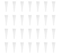 HONITANO 100pcs Rose Florist Bags Flower Packing Bags Waterproof Reusable Plastic 14.15x4.72x0.04inch for Holiday Bridal Shower