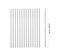 HONITANO 100pcs Round Axle Shaft Rods for DIY Rc Model Cars Connecting Rods Compatible with Rear Wheel Axles Easy Install Metal Shafts for Rc Helicopter Airplane Projects