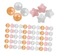 HONITANO 100pcs Round Balls for Eva Swim Pit Balls for Playhouse Tent Pool and Party Decoration