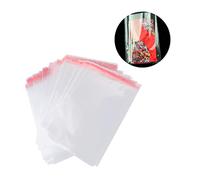 HONITANO 100pcs Self Sealing Cellophane Bags Adhesive Cello Bags for Food Clothing Documents Retail Display Multi-purpose