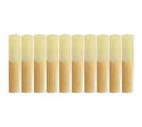 HONITANO 10pcs Alto Saxophone Reeds Kit Durable Musical Instrument Accessories for Beginners Professionals Easy to Install Rich Tone Sound Craftsmanship