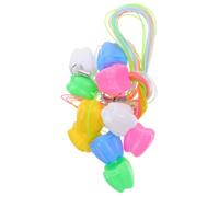 HONITANO 10pcs Boys and Girls Tooth Keepsake Container for First Teeth Lost Storage Saver Girls Boys Fairy Case Assorted Style