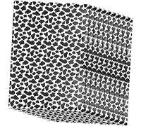HONITANO 10pcs Cow Print Wrapping Paper Smooth Texture Tear Resistant Animal Gift Wrap for Parties Festivals Crafts Packaging and Decoration