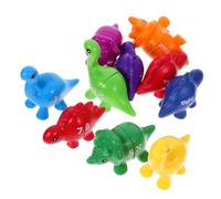 HONITANO 10pcs Dinosaur Alphabet Matching Educational Sorting Playset for Preschool Learning Eye Hand Coordination Cartoon Playthings