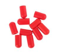 HONITANO 10pcs Drum Accessories Drum Stick Mute Cover Drumstick Practice Mute Tips for Silent Playing and Protection