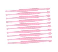 HONITANO 10Pcs Ear Wax Removal Tool with Durable Plastic Scoop Heads Reusable Spiral Ear Cleaner and Massage Brush for Wax Extraction