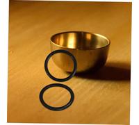 HONITANO 10pcs Epdm Rubber Ring Gasket for Singing Bowls O-rings Sealing Pads Resistant to Wear and Heat Easy Installation Sound Bowl Accessories