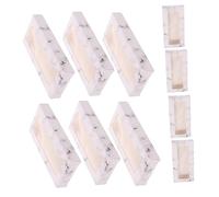 HONITANO 10pcs Eyelash Box Eyelash Container Lashes Wispy Storage Case Lash Trays Small Carton