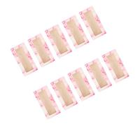 HONITANO 10pcs False Eyelash Packaging Cases with Butterfly Pattern Transparent Window Lash Extension Containers Portable Eyelash Storage Boxes for Daily Use