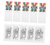 HONITANO 10pcs Halloween Color Changing Clown Cards Creative for Teens Unique Craft Activity for Party Entertainment and Imaginative Play