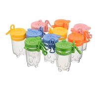 HONITANO 10pcs Insect Viewer Bug Observation Containers with Flip Lid Clear Plastic Portable Science Nature Exploration Tool for Backyard Collecting and Educational Outdoor Adventure